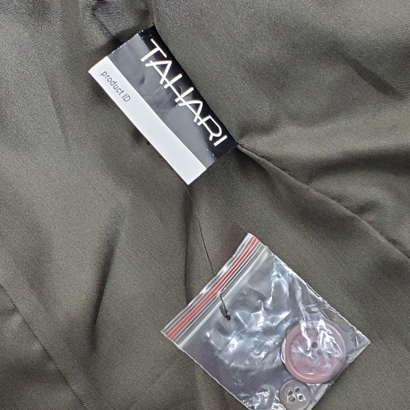 NWT Tahari gray suede leather jacket size small - Picture 2 of 11